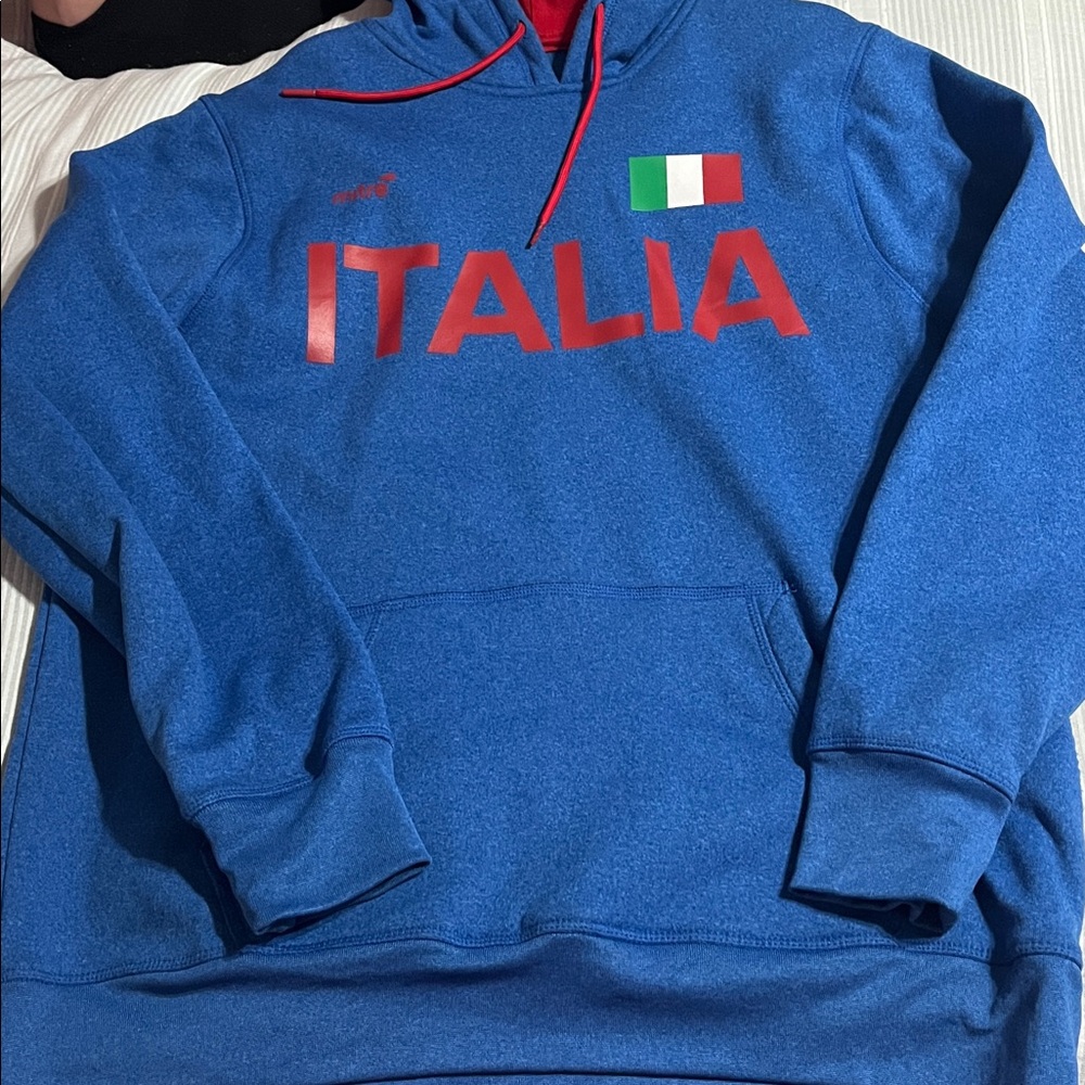 Italia Blue Hoodie